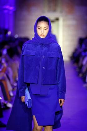 Akris Ready to wear fall winter 2025 26 Paris March 2005 Akris Ready to wear fall winter 2025 26 Paris March 2005, Credit:Zeppelin Avalon  Copyright: xZeppelinx xAvalonx 0974117054