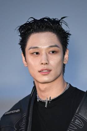 PFW Balenciaga Arrivals Juyeon attending the Balenciaga Womenswear Fall Winter 2025-2026 show as part of Paris Fashion Week in Paris, France on March 09, 2025. Photo by Aurore Marechal ABACAPRESS.COM Paris France  Copyright: xMarechalxAurore ABACAx