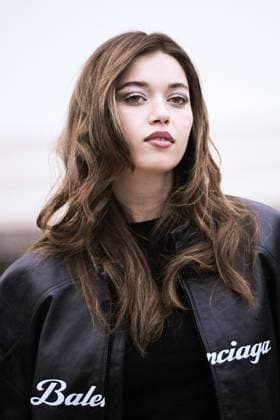 PFW Balenciaga Arrivals Afra Saracoglu attending the Balenciaga Womenswear Fall Winter 2025-2026 show as part of Paris Fashion Week in Paris, France on March 09, 2025. Photo by Aurore Marechal ABACAPRESS.COM Paris France  Copyright: xMarechalxAurore ABACAx