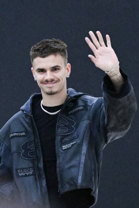 PFW Balenciaga Arrivals Romeo Beckham attending the Balenciaga Womenswear Fall Winter 2025-2026 show as part of Paris Fashion Week in Paris, France on March 09, 2025. Photo by Aurore Marechal ABACAPRESS.COM Paris France  Copyright: xMarechalxAurore ABACAx
