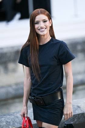 PFW Balenciaga Arrivals Dixie D Amelio attending the Balenciaga Womenswear Fall Winter 2025-2026 show as part of Paris Fashion Week in Paris, France on March 09, 2025. Photo by Aurore Marechal ABACAPRESS.COM Paris France  Copyright: xMarechalxAurore ABACAx