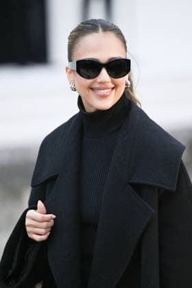 PFW Balenciaga Arrivals Jessica Alba attending the Balenciaga Womenswear Fall Winter 2025-2026 show as part of Paris Fashion Week in Paris, France on March 09, 2025. Photo by Aurore Marechal ABACAPRESS.COM Paris France  Copyright: xMarechalxAurore ABACAx