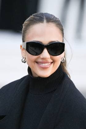 PFW Balenciaga Arrivals Jessica Alba attending the Balenciaga Womenswear Fall Winter 2025-2026 show as part of Paris Fashion Week in Paris, France on March 09, 2025. Photo by Aurore Marechal ABACAPRESS.COM Paris France  Copyright: xMarechalxAurore ABACAx
