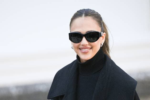 PFW Balenciaga Arrivals Jessica Alba attending the Balenciaga Womenswear Fall Winter 2025-2026 show as part of Paris Fashion Week in Paris, France on March 09, 2025. Photo by Aurore Marechal ABACAPRESS.COM Paris France  Copyright: xMarechalxAurore ABACAx