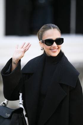PFW Balenciaga Arrivals Jessica Alba attending the Balenciaga Womenswear Fall Winter 2025-2026 show as part of Paris Fashion Week in Paris, France on March 09, 2025. Photo by Aurore Marechal ABACAPRESS.COM Paris France  Copyright: xMarechalxAurore ABACAx