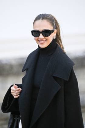 PFW Balenciaga Arrivals Jessica Alba attending the Balenciaga Womenswear Fall Winter 2025-2026 show as part of Paris Fashion Week in Paris, France on March 09, 2025. Photo by Aurore Marechal ABACAPRESS.COM Paris France  Copyright: xMarechalxAurore ABACAx