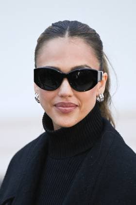 PFW Balenciaga Arrivals Jessica Alba attending the Balenciaga Womenswear Fall Winter 2025-2026 show as part of Paris Fashion Week in Paris, France on March 09, 2025. Photo by Aurore Marechal ABACAPRESS.COM Paris France  Copyright: xMarechalxAurore ABACAx