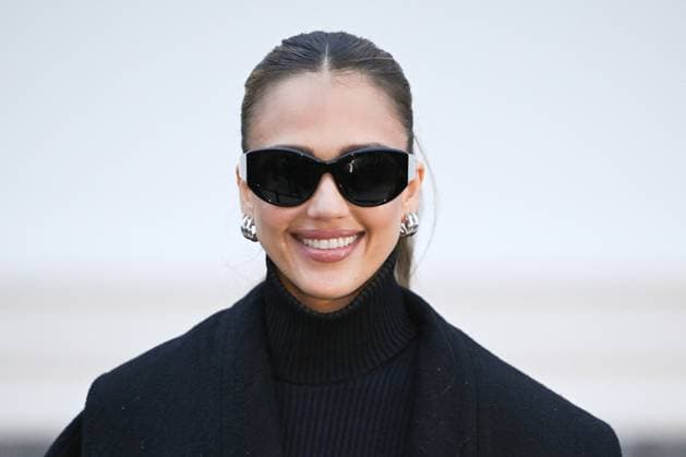PFW Balenciaga Arrivals Jessica Alba attending the Balenciaga Womenswear Fall Winter 2025-2026 show as part of Paris Fashion Week in Paris, France on March 09, 2025. Photo by Aurore Marechal ABACAPRESS.COM Paris France  Copyright: xMarechalxAurore ABACAx