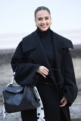 PFW Balenciaga Arrivals Jessica Alba attending the Balenciaga Womenswear Fall Winter 2025-2026 show as part of Paris Fashion Week in Paris, France on March 09, 2025. Photo by Aurore Marechal ABACAPRESS.COM Paris France  Copyright: xMarechalxAurore ABACAx
