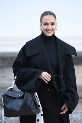 PFW Balenciaga Arrivals Jessica Alba attending the Balenciaga Womenswear Fall Winter 2025-2026 show as part of Paris Fashion Week in Paris, France on March 09, 2025. Photo by Aurore Marechal ABACAPRESS.COM Paris France  Copyright: xMarechalxAurore ABACAx