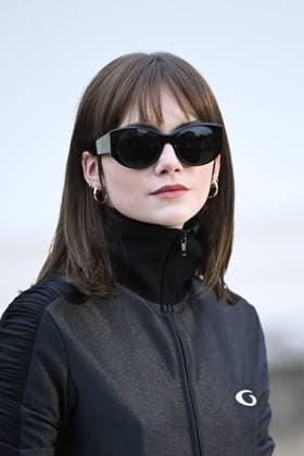 PFW Balenciaga Arrivals Emilia Jones attending the Balenciaga Womenswear Fall Winter 2025-2026 show as part of Paris Fashion Week in Paris, France on March 09, 2025. Photo by Aurore Marechal ABACAPRESS.COM Paris France  Copyright: xMarechalxAurore ABACAx