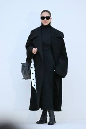 PFW Balenciaga Arrivals Jessica Alba attending the Balenciaga Womenswear Fall Winter 2025-2026 show as part of Paris Fashion Week in Paris, France on March 09, 2025. Photo by Aurore Marechal ABACAPRESS.COM Paris France  Copyright: xMarechalxAurore ABACAx