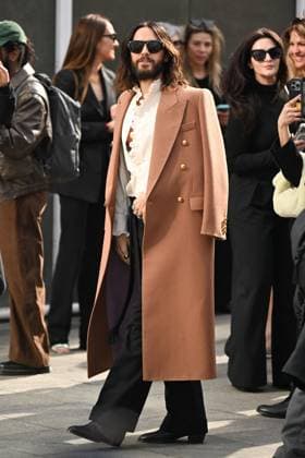 PFW Valentino Arrivals Jared Leto attending the Valentino Womenswear Fall Winter 2025-2026 show as part of Paris Fashion Week in Paris, France on March 09, 2025. Photo by Aurore Marechal ABACAPRESS.COM Paris France  Copyright: xMarechalxAurore ABACAx