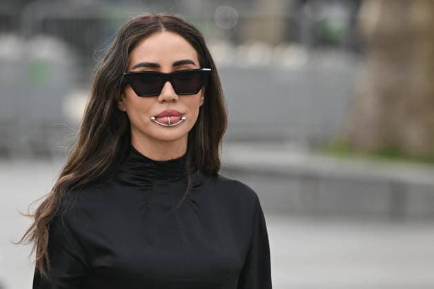 Entertainment Bilder des Tages PFW Valentino Arrivals Tamara Kalinic attending the Valentino Womenswear Fall Winter 2025-2026 show as part of Paris Fashion Week in Paris, France on March 09, 2025. Photo by Aurore Marechal ABACAPRESS.COM Paris France  Copyright: xMarechalxAurore ABACAx