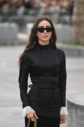 PFW Valentino Arrivals Tamara Kalinic attending the Valentino Womenswear Fall Winter 2025-2026 show as part of Paris Fashion Week in Paris, France on March 09, 2025. Photo by Aurore Marechal ABACAPRESS.COM Paris France  Copyright: xMarechalxAurore ABACAx