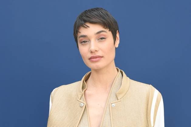 PFW Akris Front Row Sarah Posch attending the Akris Womenswear Fall Winter 2025-2026 show as part of Paris Fashion Week in Paris, France on March 09, 2025. Photo by Aurore Marechal ABACAPRESS.COM Paris France  Copyright: xMarechalxAurore ABACAx