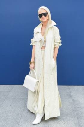 PFW Akris Front Row Kate Davidson Hudson attending the Akris Womenswear Fall Winter 2025-2026 show as part of Paris Fashion Week in Paris, France on March 09, 2025. Photo by Aurore Marechal ABACAPRESS.COM Paris France  Copyright: xMarechalxAurore ABACAx