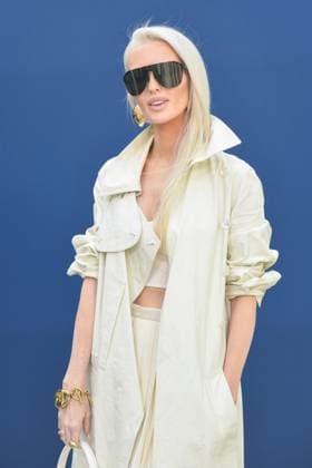 PFW Akris Front Row Kate Davidson Hudson attending the Akris Womenswear Fall Winter 2025-2026 show as part of Paris Fashion Week in Paris, France on March 09, 2025. Photo by Aurore Marechal ABACAPRESS.COM Paris France  Copyright: xMarechalxAurore ABACAx