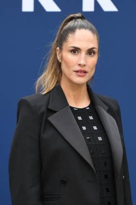 PFW Akris Front Row Elodie Clouvel attending the Akris Womenswear Fall Winter 2025-2026 show as part of Paris Fashion Week in Paris, France on March 09, 2025. Photo by Aurore Marechal ABACAPRESS.COM Paris France  Copyright: xMarechalxAurore ABACAx