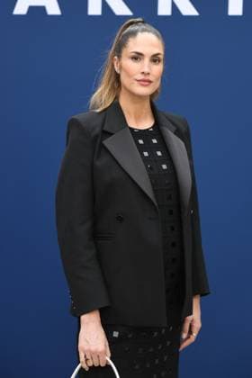 PFW Akris Front Row Elodie Clouvel attending the Akris Womenswear Fall Winter 2025-2026 show as part of Paris Fashion Week in Paris, France on March 09, 2025. Photo by Aurore Marechal ABACAPRESS.COM Paris France  Copyright: xMarechalxAurore ABACAx