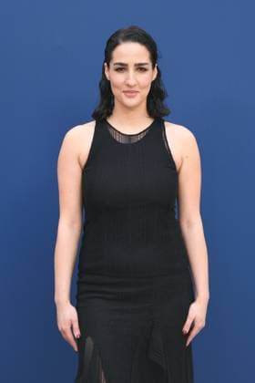 PFW Akris Front Row Nesrine Slaoui attending the Akris Womenswear Fall Winter 2025-2026 show as part of Paris Fashion Week in Paris, France on March 09, 2025. Photo by Aurore Marechal ABACAPRESS.COM Paris France  Copyright: xMarechalxAurore ABACAx