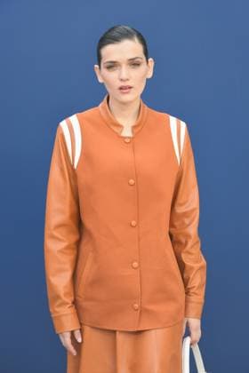PFW Akris Front Row Caroline Hartig attending the Akris Womenswear Fall Winter 2025-2026 show as part of Paris Fashion Week in Paris, France on March 09, 2025. Photo by Aurore Marechal ABACAPRESS.COM Paris France  Copyright: xMarechalxAurore ABACAx