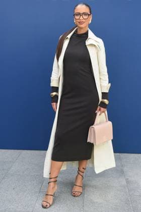 PFW Akris Front Row Flora Coquerel attending the Akris Womenswear Fall Winter 2025-2026 show as part of Paris Fashion Week in Paris, France on March 09, 2025. Photo by Aurore Marechal ABACAPRESS.COM Paris France  Copyright: xMarechalxAurore ABACAx