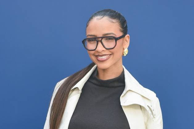 PFW Akris Front Row Flora Coquerel attending the Akris Womenswear Fall Winter 2025-2026 show as part of Paris Fashion Week in Paris, France on March 09, 2025. Photo by Aurore Marechal ABACAPRESS.COM Paris France  Copyright: xMarechalxAurore ABACAx