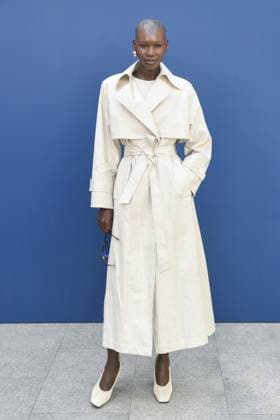 PFW Akris Front Row Adot Gak attending the Akris Womenswear Fall Winter 2025-2026 show as part of Paris Fashion Week in Paris, France on March 09, 2025. Photo by Aurore Marechal ABACAPRESS.COM Paris France  Copyright: xMarechalxAurore ABACAx