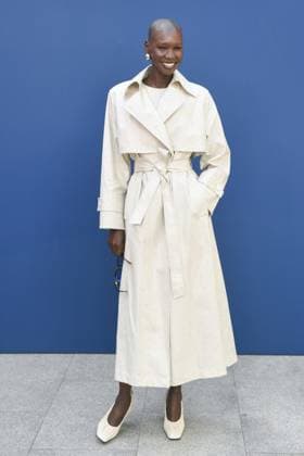 PFW Akris Front Row Adot Gak attending the Akris Womenswear Fall Winter 2025-2026 show as part of Paris Fashion Week in Paris, France on March 09, 2025. Photo by Aurore Marechal ABACAPRESS.COM Paris France  Copyright: xMarechalxAurore ABACAx