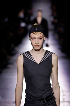 Coperni Ready to wear fall winter 2025 26 Paris March 2005 Coperni Ready to wear fall winter 2025 26 Paris March 2005, Credit:Zeppelin Avalon  Copyright: xZeppelinx xAvalonx 0974220183