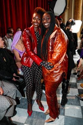 Front row of the Marine Serre Mode Collection Prêt à Porter Automne Hiver 2025 2026 show at Paris Fashion Week PFW at La Monnaie de Paris Rokhaya Diallo and Aïssa Maïga on the front row of the Marine Serre Mode Collection Prêt à Porter Automne Hiver 2025 2026 show at Paris Fashion Week PFW at La Monnaie de Paris, France, March 10, 2025 Christophe Clovis Bestimage Celebs attends the Marine Serre Womenswear Fall Winter 2025 2026 show as part of Paris Fashion Week at La Monnaie de Paris, on March 10, 2025, in Paris, France Paris France  Copyright: xChristophexClovisx xBestimagexChristophexClovisx xBestimagex