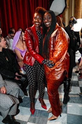 Front row of the Marine Serre Mode Collection Prêt à Porter Automne Hiver 2025 2026 show at Paris Fashion Week PFW at La Monnaie de Paris Rokhaya Diallo and Aïssa Maïga on the front row of the Marine Serre Mode Collection Prêt à Porter Automne Hiver 2025 2026 show at Paris Fashion Week PFW at La Monnaie de Paris, France, March 10, 2025 Christophe Clovis Bestimage Celebs attends the Marine Serre Womenswear Fall Winter 2025 2026 show as part of Paris Fashion Week at La Monnaie de Paris, on March 10, 2025, in Paris, France Paris France  Copyright: xChristophexClovisx xBestimagexChristophexClovisx xBestimagex