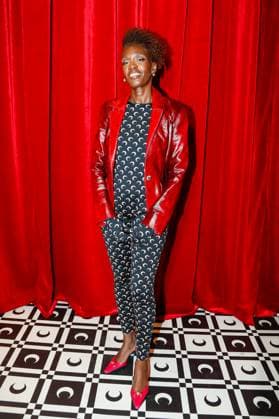 Photocall of the Marine Serre Mode Collection Prêt à Porter Automne Hiver 2025 2026 show at Paris Fashion Week PFW at La Monnaie de Paris Rokhaya Diallo at the photocall of the Marine Serre Mode Collection Prêt à Porter Automne Hiver 2025 2026 show at Paris Fashion Week PFW at La Monnaie de Paris, France, March 10, 2025 Christophe Clovis Bestimage Celebs attends the Marine Serre Womenswear Fall Winter 2025 2026 show as part of Paris Fashion Week at La Monnaie de Paris, on March 10, 2025, in Paris, France Paris France  Copyright: xChristophexClovisx xBestimagexChristophexClovisx xBestimagex