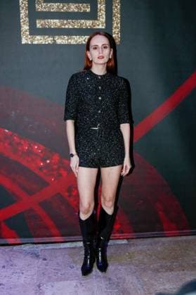 Front row of the Shiatzy Chen Mode Collection Prêt à Porter Fall Winter 2025 2026 show at Paris Fashion Week PFW at Palais de Tokyo Agatha Maksimova on the front row of the Shiatzy Chen Mode Collection Prêt à Porter Fall Winter 2025 2026 show at Paris Fashion Week PFW at Palais de Tokyo, in Paris, France, March 10, 2025 Christophe Clovis Bestimage Celebs attends the Shiatzy Chen Womenswear Fall Winter 2025 2026 show as part of Paris Fashion Week at Palais De Tokyo on March 10, 2025 in Paris, France Paris France  Copyright: xChristophexClovisx xBestimagexChristophexClovisx xBestimagex