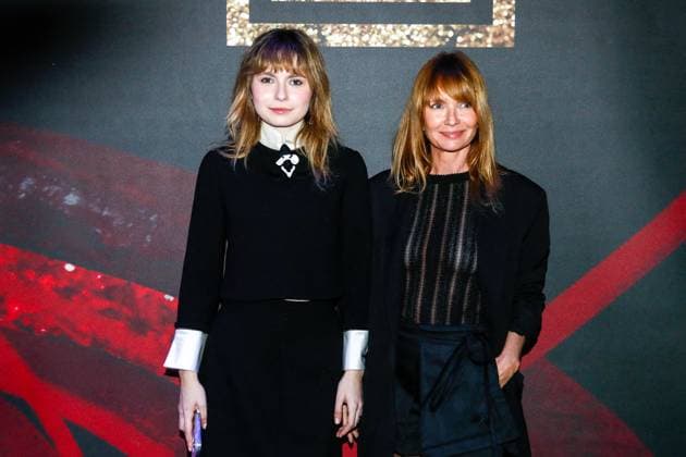 Front row of the Shiatzy Chen Mode Collection Prêt à Porter Fall Winter 2025 2026 show at Paris Fashion Week PFW at Palais de Tokyo Mitty Hazanavicius and her mother Axelle Laffont on the front row of the Shiatzy Chen Mode Collection Prêt à Porter Fall Winter 2025 2026 show at Paris Fashion Week PFW at Palais de Tokyo, in Paris, France, March 10, 2025 Christophe Clovis Bestimage Celebs attends the Shiatzy Chen Womenswear Fall Winter 2025 2026 show as part of Paris Fashion Week at Palais De Tokyo on March 10, 2025 in Paris, France Paris France  Copyright: xChristophexClovisx xBestimagexChristophexClovisx xBestimagex