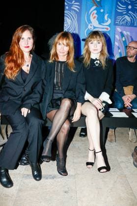 Front row of the Shiatzy Chen Mode Collection Prêt à Porter Fall Winter 2025 2026 show at Paris Fashion Week PFW at Palais de Tokyo Joséphine Draï, Axelle Laffont and daughter Mitty Hazanavicius on the front row of the Shiatzy Chen Mode Collection Prêt à Porter Fall Winter 2025 2026 show at Paris Fashion Week PFW at Palais de Tokyo, in Paris, France, March 10, 2025 Christophe Clovis Bestimage Celebs attends the Shiatzy Chen Womenswear Fall Winter 2025 2026 show as part of Paris Fashion Week at Palais De Tokyo on March 10, 2025 in Paris, France Paris France  Copyright: xChristophexClovisx xBestimagexChristophexClovisx xBestimagex