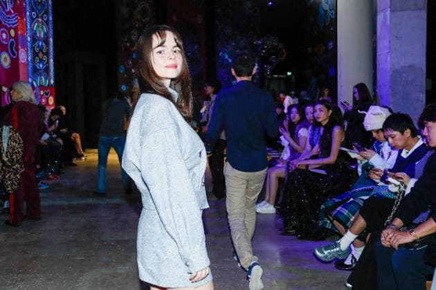 Front row of the Shiatzy Chen Mode Collection Prêt à Porter Fall Winter 2025 2026 show at Paris Fashion Week PFW at Palais de Tokyo Micaela Wittman on the front row of the Shiatzy Chen Mode Collection Prêt à Porter Fall Winter 2025 2026 show at Paris Fashion Week PFW at Palais de Tokyo, in Paris, France, March 10, 2025 Christophe Clovis Bestimage Celebs attends the Shiatzy Chen Womenswear Fall Winter 2025 2026 show as part of Paris Fashion Week at Palais De Tokyo on March 10, 2025 in Paris, France Paris France  Copyright: xChristophexClovisx xBestimagexChristophexClovisx xBestimagex
