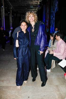 Front row of the Shiatzy Chen Mode Collection Prêt à Porter Fall Winter 2025 2026 show at Paris Fashion Week PFW at Palais de Tokyo Sofiia Manousha and Pauline Lefèvre on the front row of the Shiatzy Chen Mode Collection Prêt à Porter Fall Winter 2025 2026 show at Paris Fashion Week PFW at Palais de Tokyo, in Paris, France, March 10, 2025 Christophe Clovis Bestimage Celebs attends the Shiatzy Chen Womenswear Fall Winter 2025 2026 show as part of Paris Fashion Week at Palais De Tokyo on March 10, 2025 in Paris, France Paris France  Copyright: xChristophexClovisx xBestimagexChristophexClovisx xBestimagex