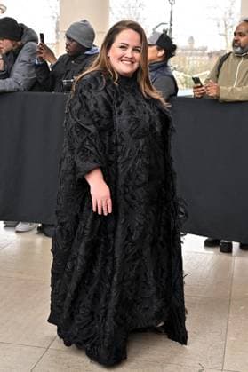 PFW Gabriela Hearst Outside Arrivals Jessica Gunning arriving at Gabriela Hearst show during Paris Fashion Week in Paris, France on March 10, 2025. Photo by Julien Reynaud APS-Medias ABACAPRESS.COM Paris France  Copyright: xReynaudxJulien APS-Medias ABACAx