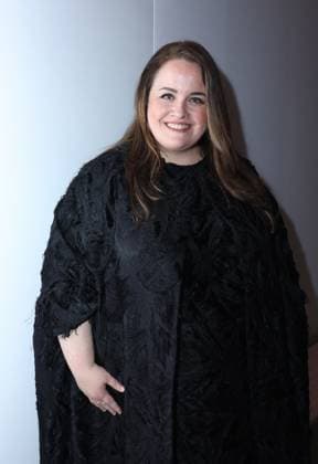 Jessica Gunning au front row du défilé Gabriela Hearst Mode Collection Prêt à Porter Automne Hiver 2025 2026 lors de la Fashion Week de Paris PFW au Palais De Tokyo, à Paris, France, le 10 mars 2025 Denis Guignebourg Bestimage Celebs attend the Gabriela Hearst Womenswear Fall Winter 2025 2026 show as part of Paris Fashion Week at Palais De Tokyo on March 10, 2025 in Paris, France  Copyright: xDenisxGuignebourgx xBestimagexDenisxGuignebourgx xBestimagex