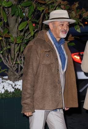 Celebrities leave the Cheval Blanc Hotel to attend the Louis Vuitton Collection Prêt à Porter Fall Winter 2025 2026 show during Paris Fashion Week PFW Christian Louboutin Celebrities leave the Cheval Blanc Hotel to attend the Louis Vuitton Collection Prêt à Porter Fall Winter 2025 2026 show during Paris Fashion Week PFW , March 10, 2025 Denis Guignebourg Bestimage Celebrities leave the Cheval Blanc Hotel to attend the Louis Vuitton Fall Winter 2025 2026 Ready to Wear Collection show during Paris Fashion Week PFW on March 10, 2025 Paris France  Copyright: xDenisxGuignebourgx xBestimagexDenisxGuignebourgx xBestimagex