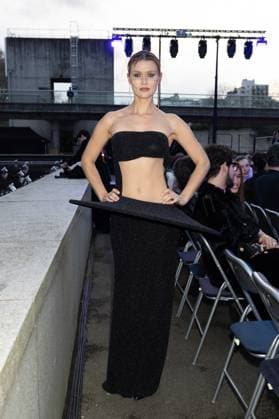 Front row at Pierre Cardin Womenswear Fall Winter 2025 2026 show at Paris Fashion Week PFW Chloe Lecareux celebrities at Pierre Cardin show at Paris Fashion Week Womenswear Fall Winter 2025 2026 , Paris, France, March 10, 2025 Jeremy Melloul Bestimage Celebrities attends Pierre Cardin show Womenswear Fall Winter 2025 2026 as part of Paris Fashion Week on March 10, 2025 in Paris, France Paris France  Copyright: xJeremyxMelloulx xBestimagexJeremyxMelloulx xBestimagex
