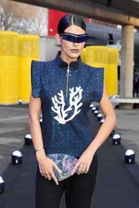 Front row at Pierre Cardin show Womenswear Fall Winter 2025 2026 at Paris Fashion Week PFW Antonia Morais celebrities at Pierre Cardin show Womenswear Fall Winter 2025 2026 , Paris, France, March 10, 2025 Jeremy Melloul Bestimage Celebrities attends Pierre Cardin show Womenswear Fall Winter 2025 2026 as part of Paris Fashion Week on March 10, 2025 in Paris, France Paris France  Copyright: xJeremyxMelloulx xBestimagexJeremyxMelloulx xBestimagex