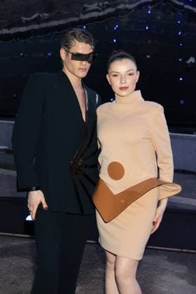 Front row at Pierre Cardin Womenswear Fall Winter 2025 2026 show at Paris Fashion Week PFW Raphael Say, Clara Marz celebrities at Pierre Cardin show at Paris Fashion Week Womenswear Fall Winter 2025 2026 , Paris, France, March 10, 2025 Jeremy Melloul Bestimage Celebrities attends Pierre Cardin show Womenswear Fall Winter 2025 2026 as part of Paris Fashion Week on March 10, 2025 in Paris, France Paris France  Copyright: xJeremyxMelloulx xBestimagexJeremyxMelloulx xBestimagex