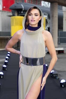 Front row at Pierre Cardin show Womenswear Fall Winter 2025 2026 at Paris Fashion Week PFW Diane Leyre celebrities at Pierre Cardin show Womenswear Fall Winter 2025 2026 , Paris, France, March 10, 2025 Jeremy Melloul Bestimage Celebrities attends Pierre Cardin show Womenswear Fall Winter 2025 2026 as part of Paris Fashion Week on March 10, 2025 in Paris, France Paris France  Copyright: xJeremyxMelloulx xBestimagexJeremyxMelloulx xBestimagex