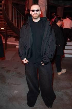 PFW Gabriela Hearst Front Row Guram Gvasalia attending the Gabriela Hearst Womenswear Fall Winter 2025-2026 show as part of Paris Fashion Week in Paris, France on March 10, 2025. Photo by Aurore Marechal ABACAPRESS.COM Paris France  Copyright: xMarechalxAurore ABACAx