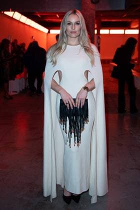 PFW Gabriela Hearst Front Row Lindsey Vonn attending the Gabriela Hearst Womenswear Fall Winter 2025-2026 show as part of Paris Fashion Week in Paris, France on March 10, 2025. Photo by Aurore Marechal ABACAPRESS.COM Paris France  Copyright: xMarechalxAurore ABACAx