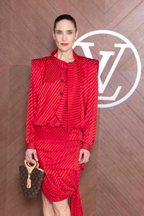 Paris Fashion Week, Gäste der Louis Vuitton Modenschau Celebrities at Vuitton Fashion Show Jennifer Connelly Photo Call for Le Défilé Vuitton Collection Prêt à Porter Automne Hiver 2025 2026 during Paris Fashion Week PFW, on march 10th 2025 Olivier Borde Bestimage Celebrities at Vuitton Fashion Show Ready to Wear Collection Fall Winter 2025 2026 during Paris Fashion Week, on march 10th 2025 Olivier Borde Bestimage  Copyright: xOLIVIERxBORDEx xBESTIMAGExOLIVIERxBORDEx xBESTIMAGEx