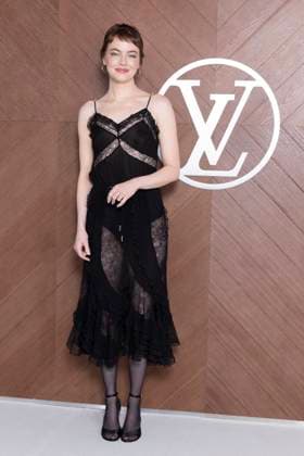 Paris Fashion Week, Gäste der Louis Vuitton Modenschau Celebrities at Vuitton Fashion Show Emma Stone Photo Call for Le Défilé Vuitton Collection Prêt à Porter Automne Hiver 2025 2026 during Paris Fashion Week PFW, on march 10th 2025 Olivier Borde Bestimage Celebrities at Vuitton Fashion Show Ready to Wear Collection Fall Winter 2025 2026 during Paris Fashion Week, on march 10th 2025 Olivier Borde Bestimage  Copyright: xOLIVIERxBORDEx xBESTIMAGExOLIVIERxBORDEx xBESTIMAGEx